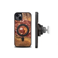 mini: Etui Bewood Unique do iPhone 15 Plus - Planets - Mars z MagSafe (2)