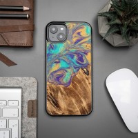 mini: Etui Bewood Unique do iPhone 15 Plus - Planets - Merkury (2)