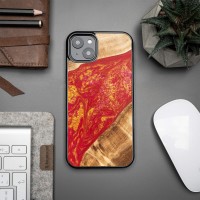 mini: Etui Bewood Unique do iPhone 15 Plus - Neons - Paris (2)