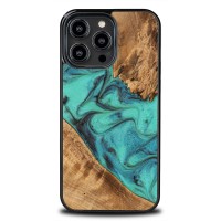 mini: Etui Bewood Unique do iPhone 15 Pro Max - Turquoise (1)