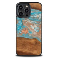 mini: Etui Bewood Unique do iPhone 15 Pro Max - Planets - Saturn (1)