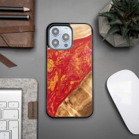 mini: Etui Bewood Unique do iPhone 15 Pro Max - Neons - Paris (2)
