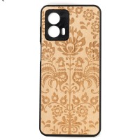 mini: Drewniane Etui Bewood Motorola G73 5G POLSKI FOLK ANIEGRE (1)