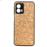 mini: Drewniane Etui Bewood Motorola G73 5G KWIATY POLNE ANIEGRE (1)