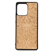 mini: Drewniane Etui Bewood Motorola Edge 40 Pro KALENDARZ AZTECKI ANIEGRE (1)