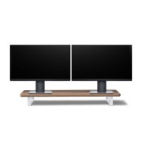 Obrazek dla: Podstawka pod monitor Bewood  White  Orzech amerykański  Long