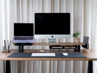 mini: Podstawka pod laptop - Bewood Laptop Riser - White - Orzech (11)