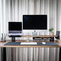 mini: Uchwyt na laptop - Bewood Laptop Holder - White - Dąb (5)
