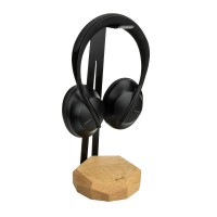 mini: Stojak na słuchawki Bewood Geometryczny - Black - Dąb (3)