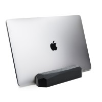mini: Bewood Laptop Stand - Geometric - Single - Black Oak (1)