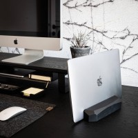 mini: Bewood Laptop Stand - Geometric - Single - Black Oak (6)