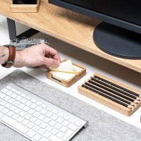 mini: Organizer Drewniany Bewood - Paper Pad - Dąb (2)