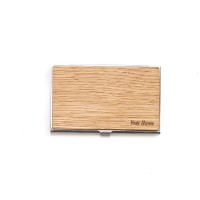 mini: Personalizowany Wizytownik Drewniany Inox - Twój Napis - Zaprojektuj (9)