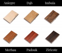 mini: Personalizowany Wizytownik Drewniany Inox - Twój Napis - Zaprojektuj (14)