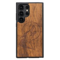 mini: Drewniane Etui Bewood na Samsung Galaxy S24 Ultra WILK IMBUIA (1)