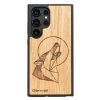 mini: Drewniane Etui Bewood na Samsung Galaxy S24 Ultra WILK DĄB (1)