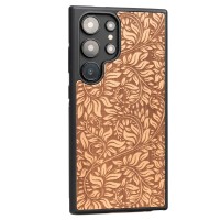 mini: Drewniane Etui Bewood na Samsung Galaxy S24 Ultra LIŚCIE JABŁOŃ (2)