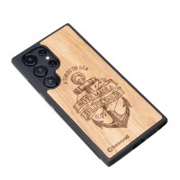 mini: Drewniane Etui Bewood na Samsung Galaxy S24 Ultra KOTWICA DĄB (3)