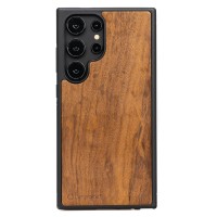 mini: Drewniane Etui Bewood na Samsung Galaxy S24 Ultra IMBUIA (1)