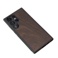 mini: Drewniane Etui Bewood na Samsung Galaxy S24 Ultra DĄB WĘDZONY (3)