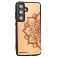 mini: Drewniane Etui Bewood na Samsung Galaxy S24 MANDALA JABŁOŃ (2)