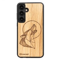 mini: Drewniane Etui Bewood na Samsung Galaxy S24 Plus WILK DĄB (1)