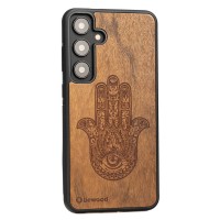 mini: Drewniane Etui Bewood na Samsung Galaxy S24 Plus HAMSA IMBUIA (2)