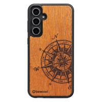 mini: Drewniane Etui Bewood na Samsung Galaxy S23 FE TRAVELER MERBAU (1)