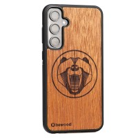 mini: Samsung Galaxy S23 FE Bear Merbau Bewood Wood Case (2)