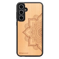 mini: Drewniane Etui Bewood na Samsung Galaxy S23 FE MANDALA JABŁOŃ (1)