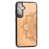 mini: Drewniane Etui Bewood na Samsung Galaxy S23 FE MANDALA JABŁOŃ (2)
