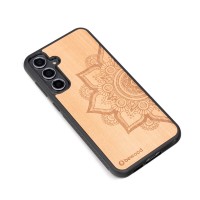mini: Drewniane Etui Bewood na Samsung Galaxy S23 FE MANDALA JABŁOŃ (3)