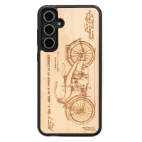 mini: Drewniane Etui Bewood na Samsung Galaxy S23 FE HARLEY PATENT ANIEGRE (1)