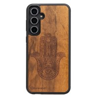 mini: Drewniane Etui Bewood na Samsung Galaxy S23 FE HAMSA IMBUIA (1)