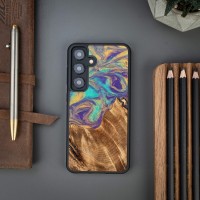 mini: Bewood Resin Case - Samsung Galaxy S24 - Planets - Mercury (2)