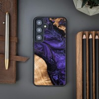 mini: Etui Bewood Unique na Samsung Galaxy S24 Plus - Violet (2)