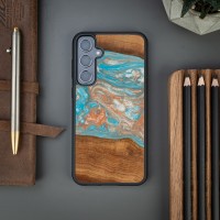 mini: Etui Bewood Unique na Samsung Galaxy S23 FE - Planets - Saturn (2)