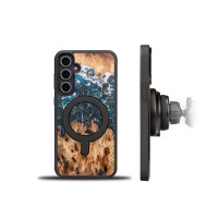 mini: Etui Bewood Unique na Samsung Galaxy S23 FE - Planets - Ziemia (6)