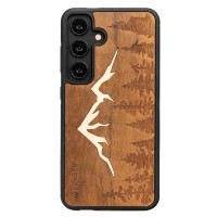 mini: Drewniane Etui Bewood na Samsung Galaxy A55 5G GÓRY IMBUIA (1)