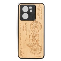mini: Drewniane Etui Bewood na Xiaomi 13T / 13T Pro HARLEY PATENT ANIEGRE (1)