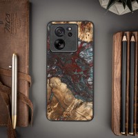 mini: Etui Bewood Unique na Xiaomi 13T / 13T Pro - Planets - Pluton (3)