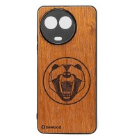 mini: Drewniane Etui Bewood na Realme 11 5G NIEDŹWIEDŹ MERBAU (1)