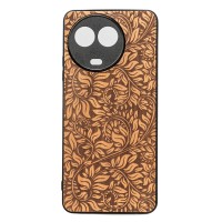 mini: Drewniane Etui Bewood na Realme 11 5G LIŚCIE JABŁOŃ (1)