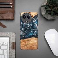 mini: Etui Bewood Unique na Realme 11 5G - Planets - Ziemia (7)
