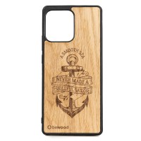 mini: Drewniane Etui Bewood na Motorola Edge 40 KOTWICA DĄB (1)