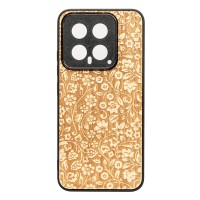 mini: Drewniane Etui Bewood na Xiaomi 14 KWIATY POLNE ANIEGRE (1)