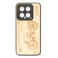 mini: Drewniane Etui Bewood na Xiaomi 14 HARLEY PATENT ANIEGRE (1)