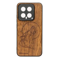 mini: Drewniane Etui Bewood na Xiaomi 14 Pro WILK IMBUIA (1)