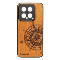 mini: Drewniane Etui Bewood na Xiaomi 14 Pro TRAVELER MERBAU (1)