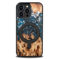 mini: Etui Bewood Unique na iPhone 14 Pro Max - Planets - Ziemia z MagSafe (1)